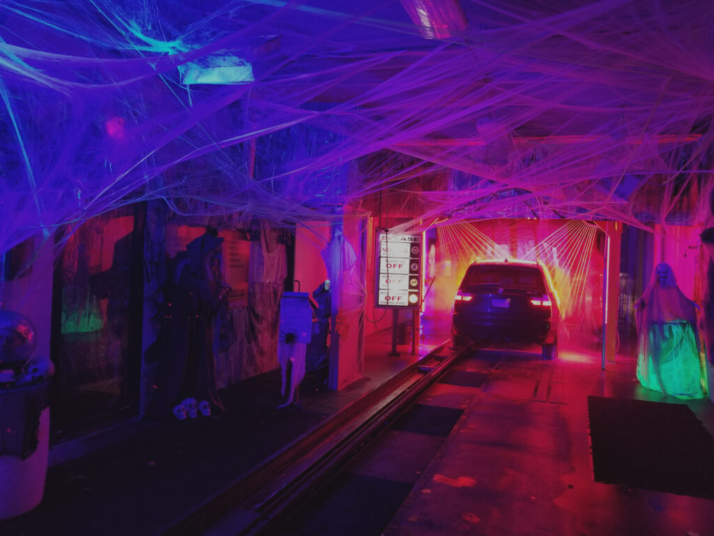 Haunted Car Wash ScrubADub